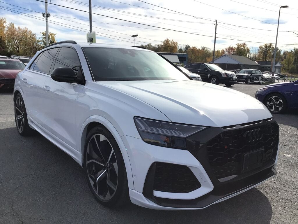 Glacier White Metallic 2023 Audi RS Q8 SUV / Crossover All-Wheel Drive 8-Speed Automatic
