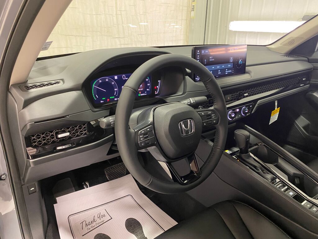 2025 HONDA Accord Hybrid EX-L Urban Gray Pearl at Honda North