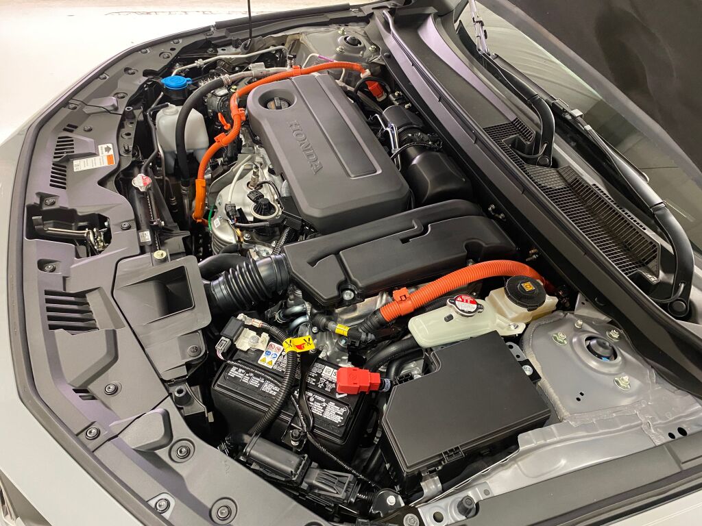 2025 HONDA Accord Hybrid EX-L Urban Gray Pearl at Honda North