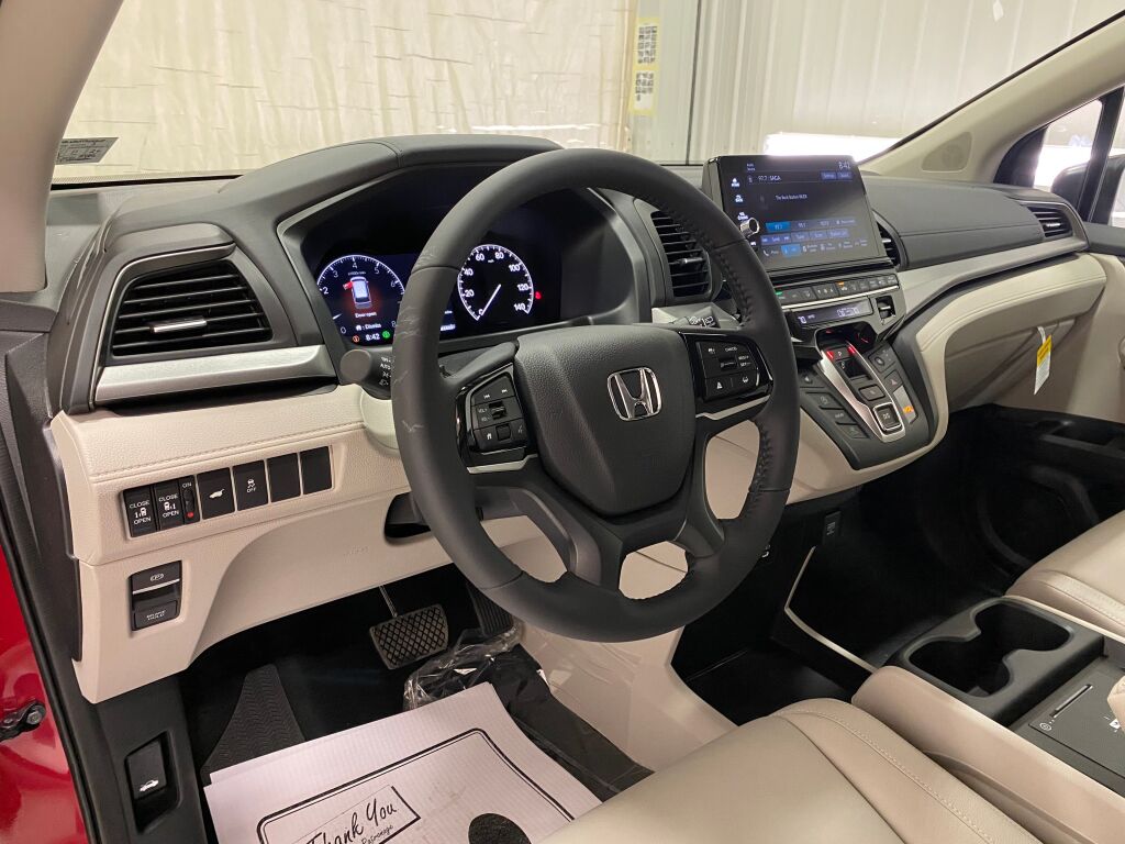 2026 HONDA Odyssey EX-L Radiant Red Metallic II at Honda North