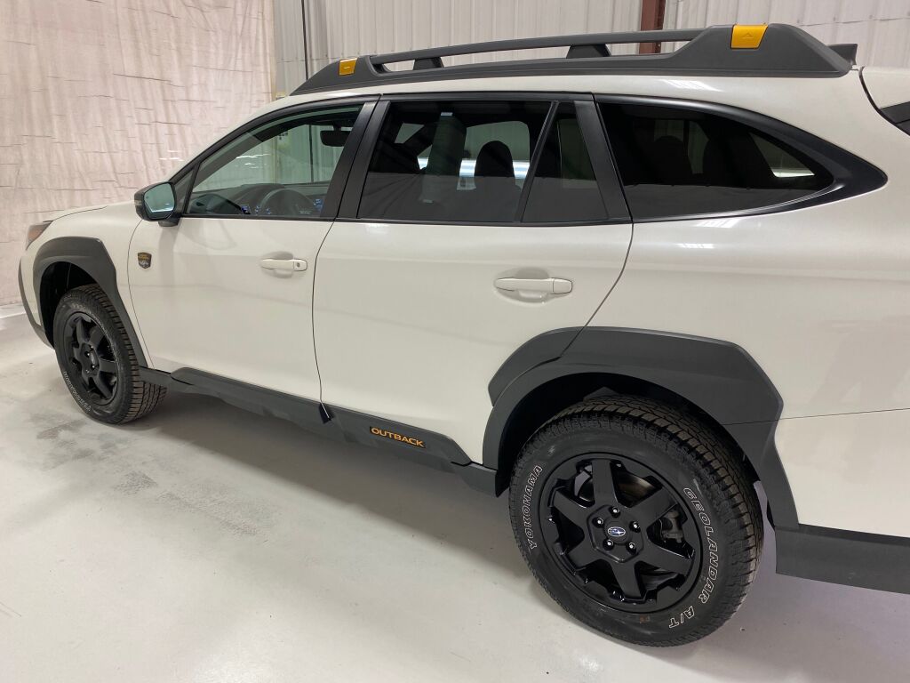 2023 Subaru Outback Wilderness Crystal White Pearl at Rafferty Subaru