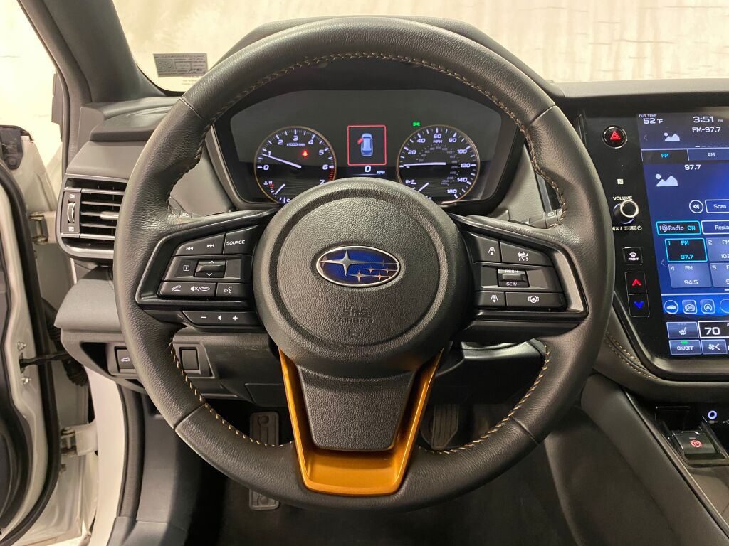 2023 Subaru Outback Wilderness Crystal White Pearl at Rafferty Subaru