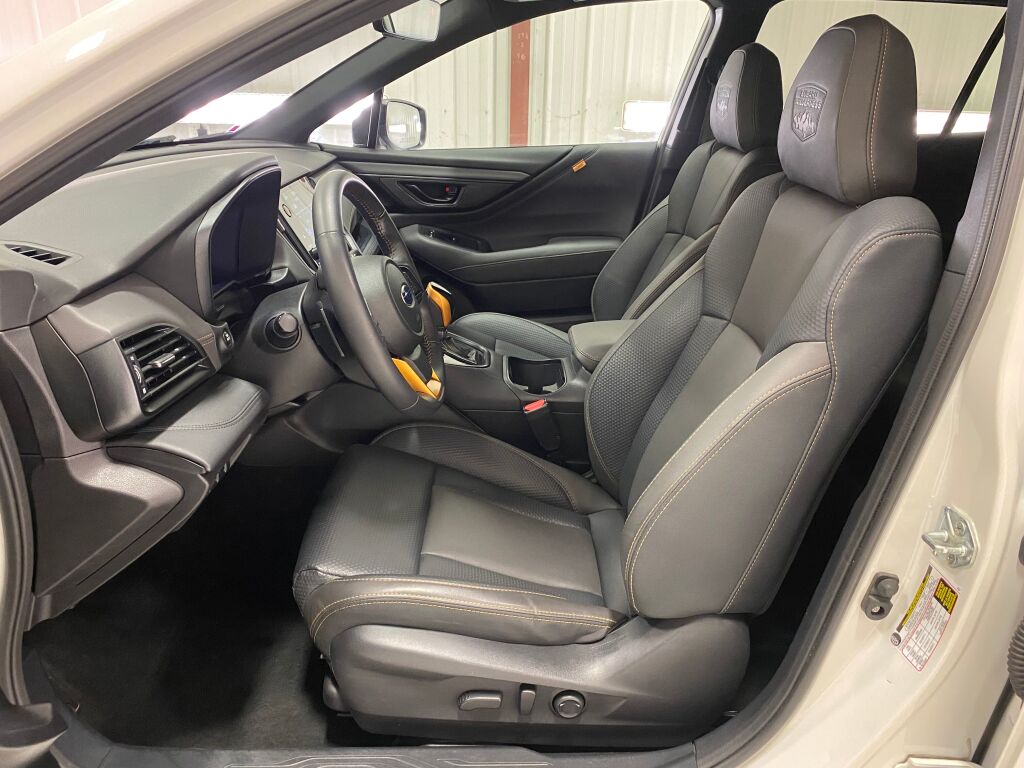 2023 Subaru Outback Wilderness Crystal White Pearl at Rafferty Subaru