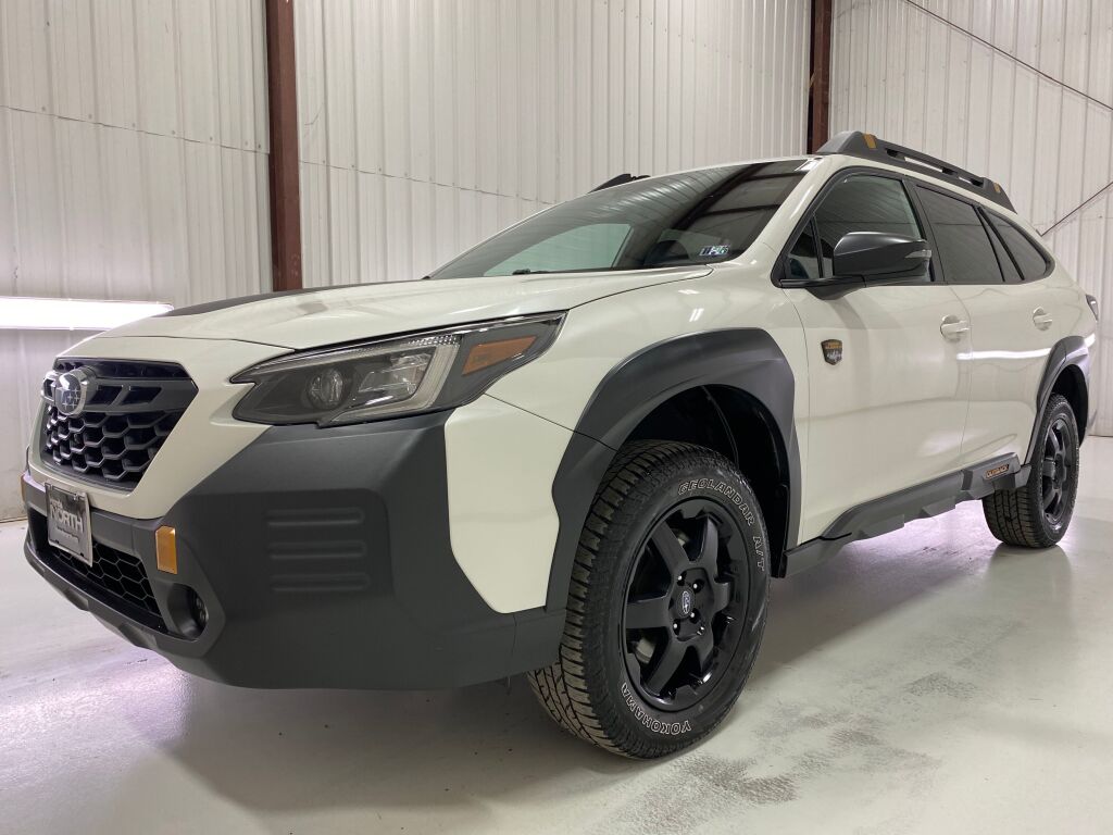 2023 Subaru Outback Wilderness Crystal White Pearl at Rafferty Subaru