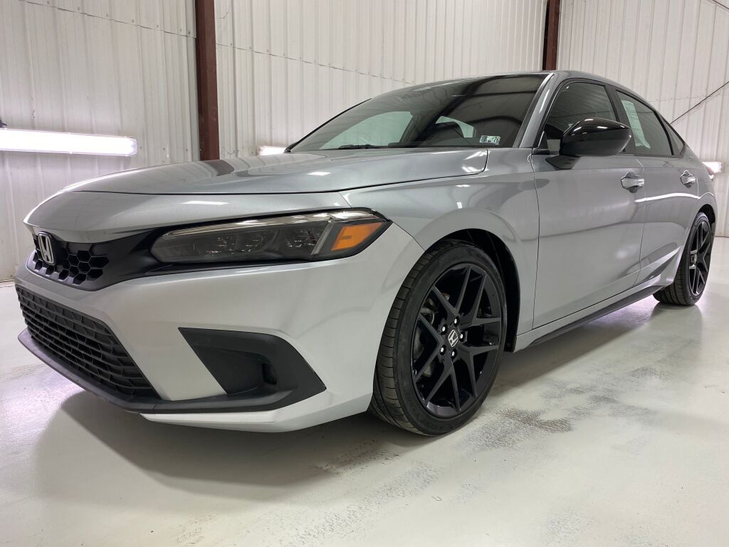 2023 Honda Civic Sport Lunar Silver Metallic at Honda North