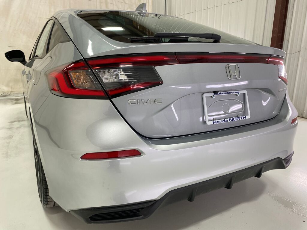 2023 Honda Civic Sport Lunar Silver Metallic at Honda North