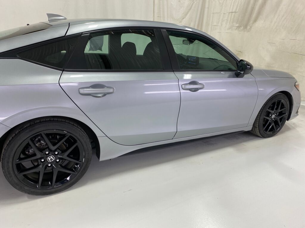 2023 Honda Civic Sport Lunar Silver Metallic at Honda North