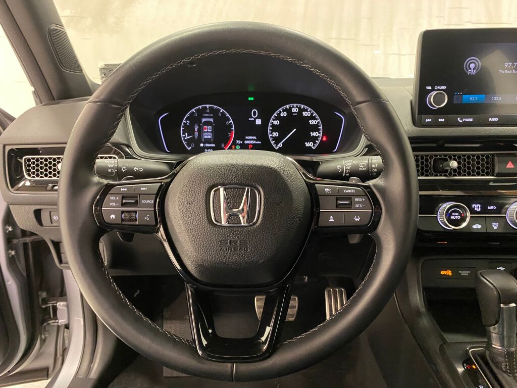 2023 Honda Civic Sport Lunar Silver Metallic at Honda North