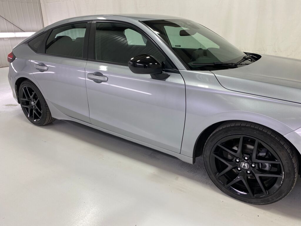2023 Honda Civic Sport Lunar Silver Metallic at Honda North