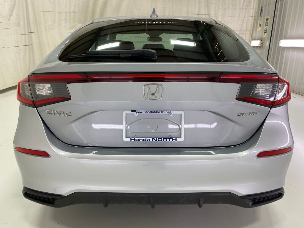 2023 Honda Civic Sport Lunar Silver Metallic at Honda North