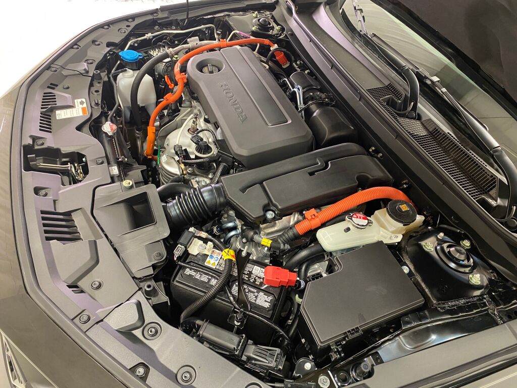 2025 HONDA Accord Hybrid Sport-L Crystal Black Pearl at Honda North