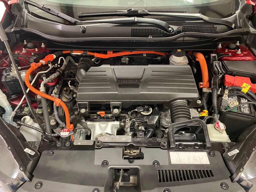 2022 Honda CR-V Hybrid EX-L Radiant Red Metallic at Auto Express Mitsubishi