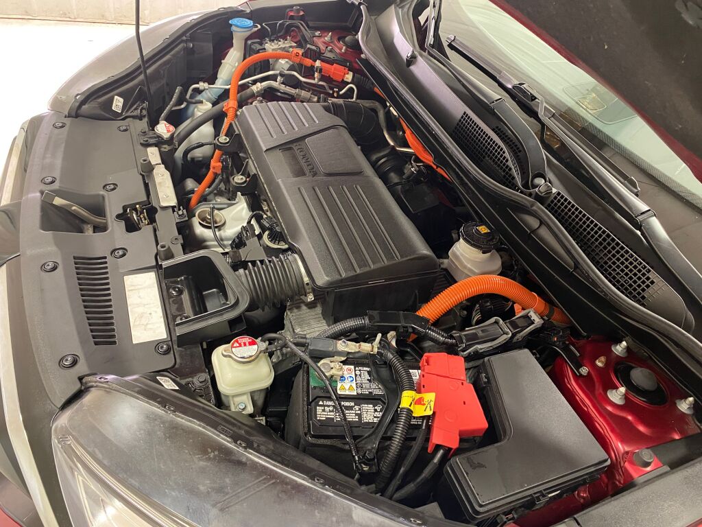 2022 Honda CR-V Hybrid EX-L Radiant Red Metallic at Auto Express Mitsubishi
