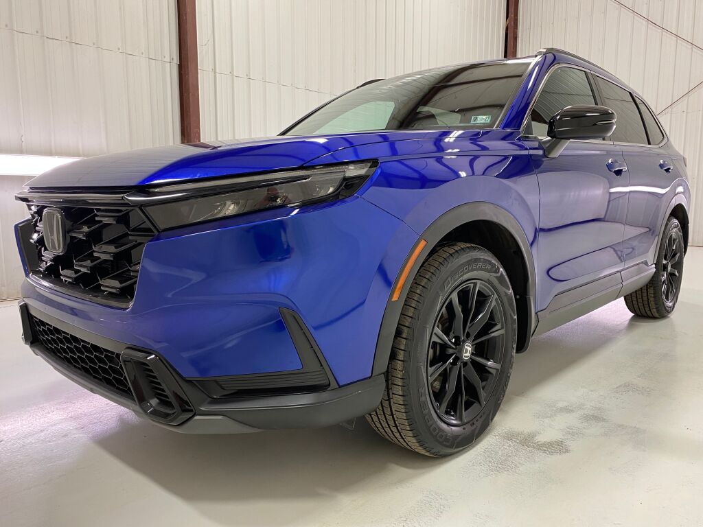 2023 Honda CR-V Hybrid Sport Still Night Pearl at Auto Express Mitsubishi