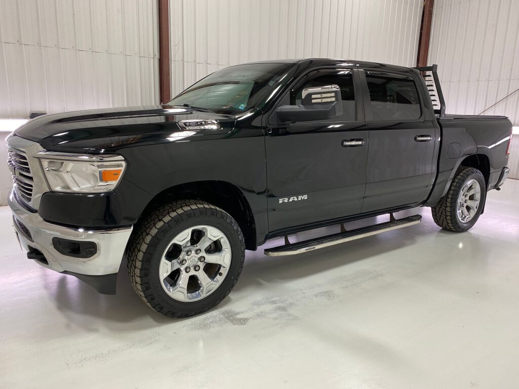 2019 Ram 1500 Big Horn/Lone Star Black Forest Green Pearlcoat at Luther Ford
