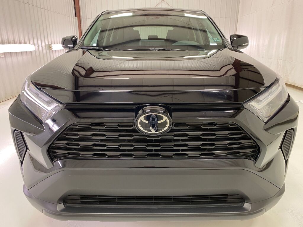 2023 Toyota RAV4 LE Midnight Black Metallic at Subaru and VW of Moon Township