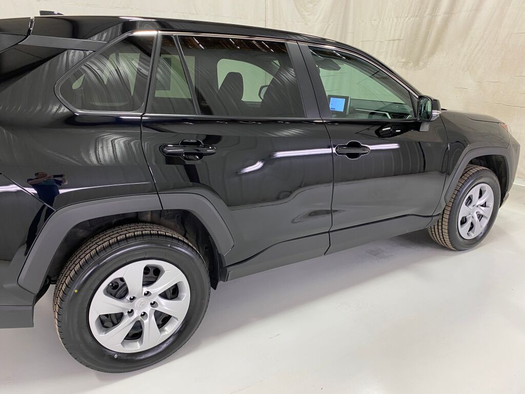 2023 Toyota RAV4 LE Midnight Black Metallic at Subaru and VW of Moon Township