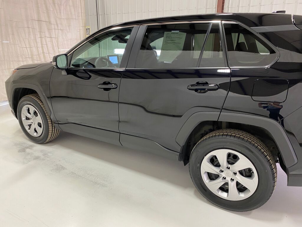 2023 Toyota RAV4 LE Midnight Black Metallic at Subaru and VW of Moon Township