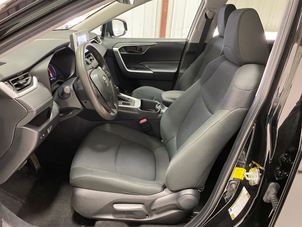 2023 Toyota RAV4 LE Midnight Black Metallic at Subaru and VW of Moon Township