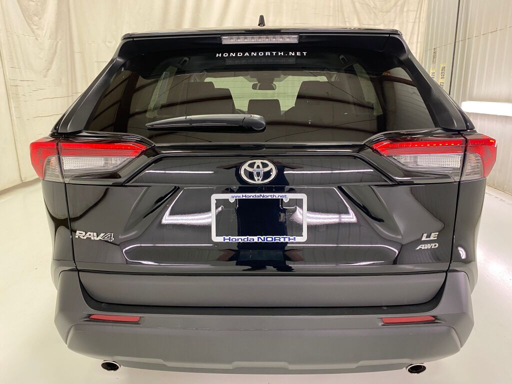 2023 Toyota RAV4 LE Midnight Black Metallic at Subaru and VW of Moon Township