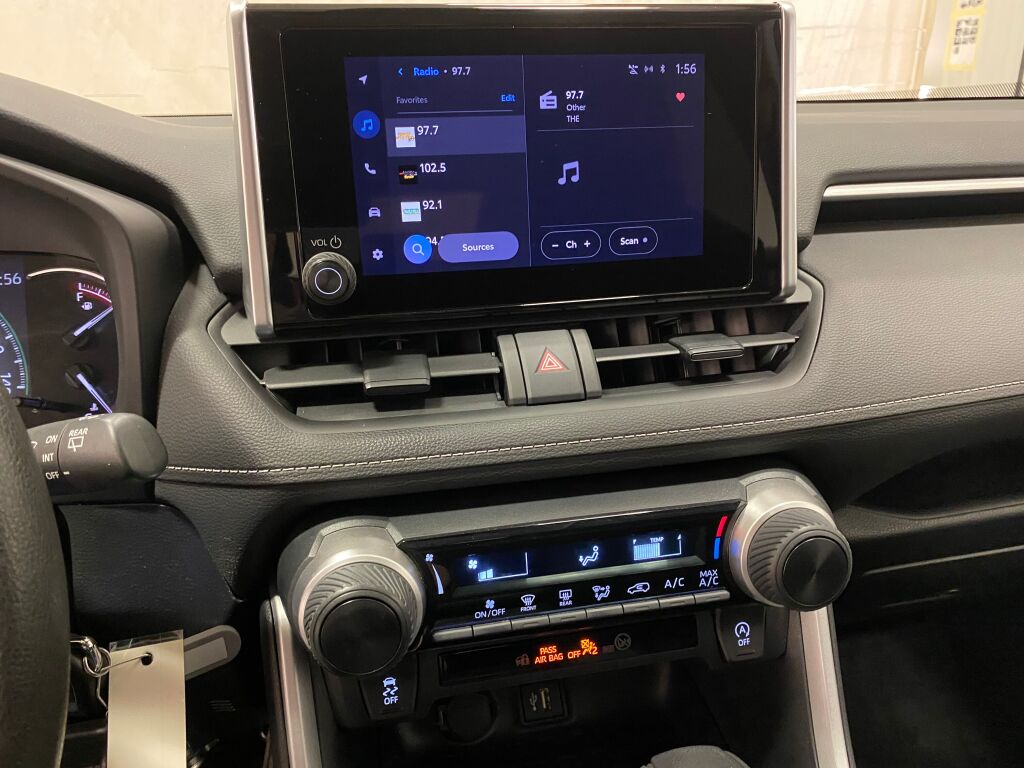 2023 Toyota RAV4 LE Midnight Black Metallic at Subaru and VW of Moon Township