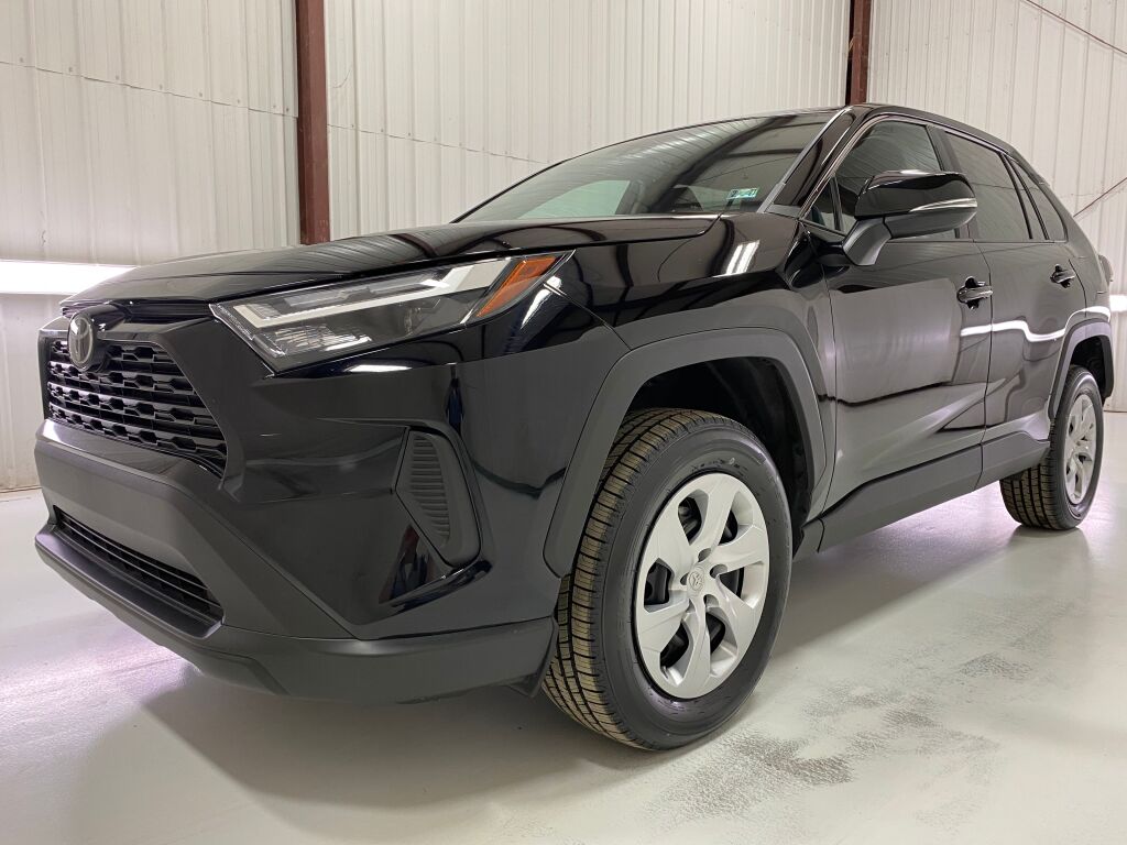 2023 Toyota RAV4 LE Midnight Black Metallic at Subaru and VW of Moon Township