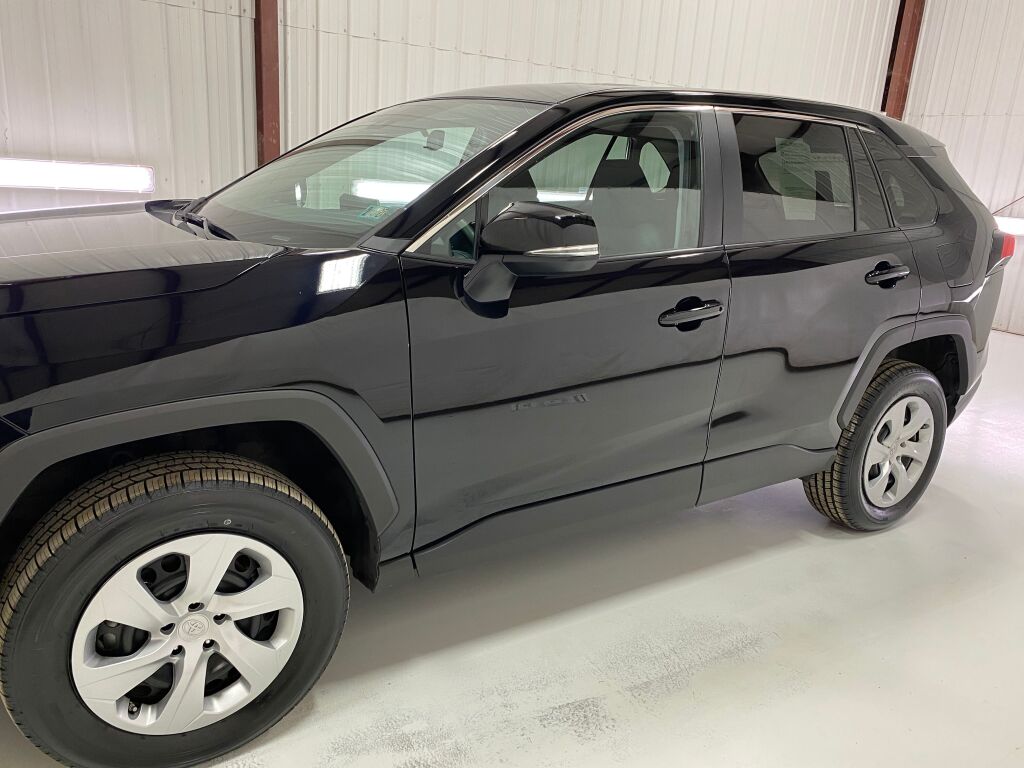 2023 Toyota RAV4 LE Midnight Black Metallic at Subaru and VW of Moon Township