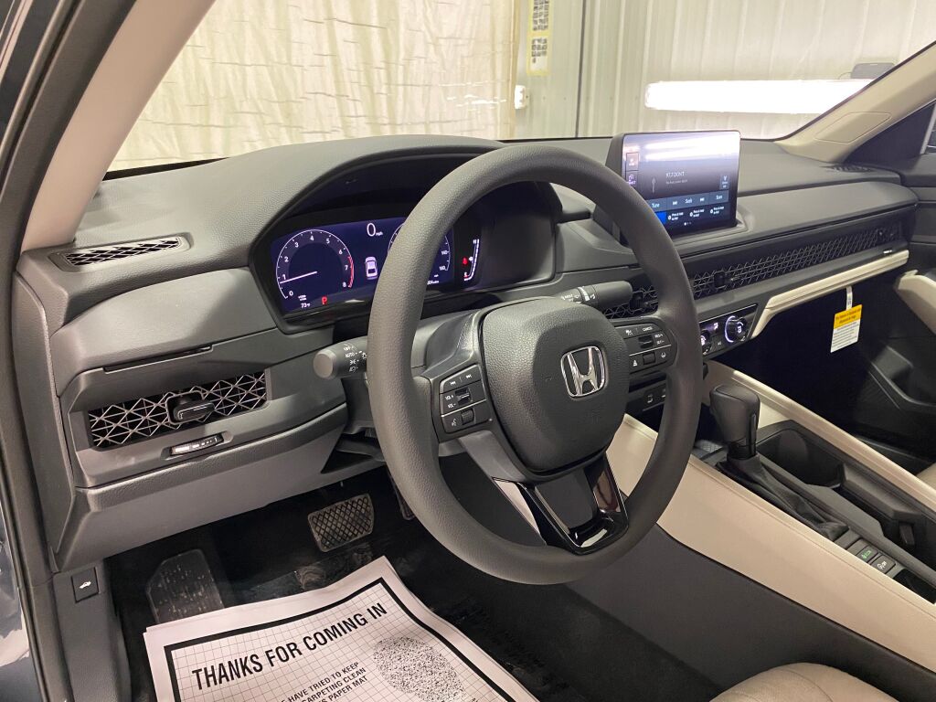 2026 HONDA Accord Sedan LX Meteorite Gray Metallic at Honda North