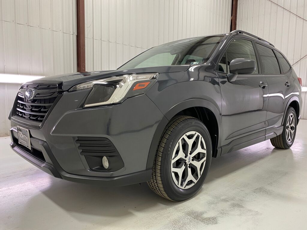2022 Subaru Forester Premium Magnetite Gray Metallic at Rafferty Subaru
