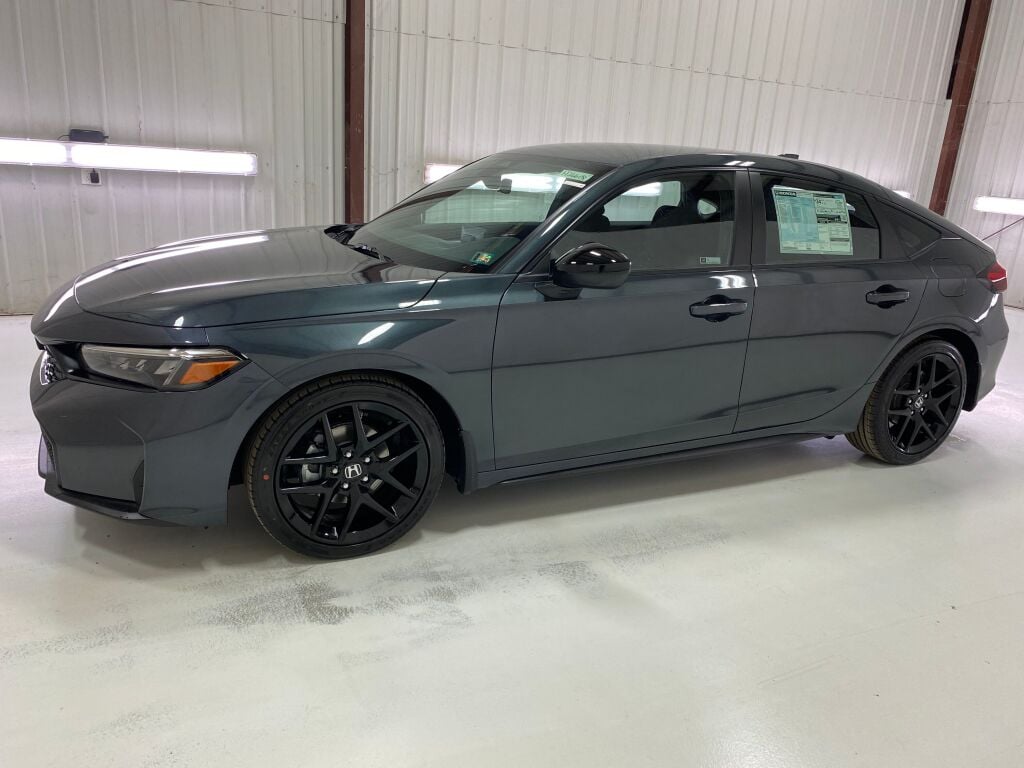 2026 HONDA Civic Hatchback Sport Meteorite Gray Metallic at Honda North