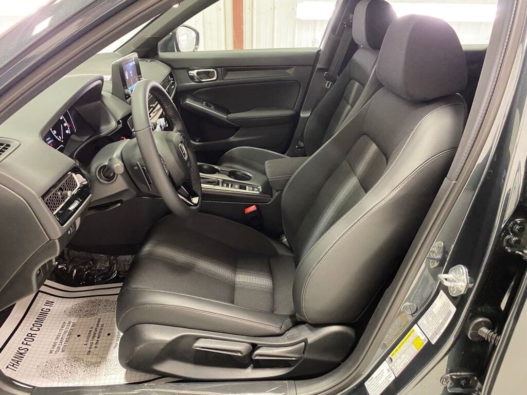 2026 HONDA Civic Hatchback Sport Meteorite Gray Metallic at Honda North