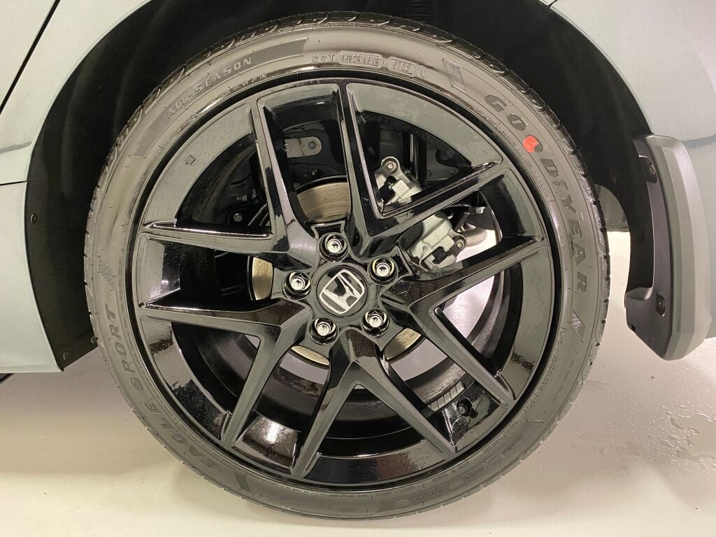 2026 HONDA Civic Hatchback Sport Meteorite Gray Metallic at Honda North