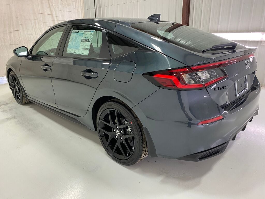 2026 HONDA Civic Hatchback Sport Meteorite Gray Metallic at Honda North