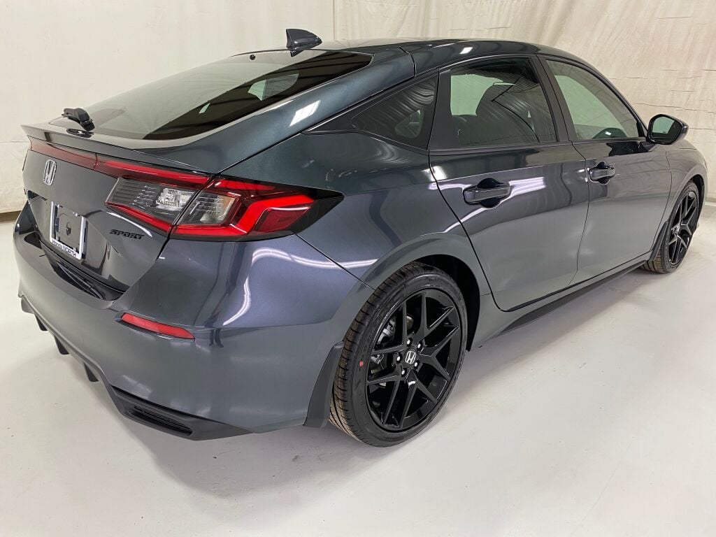 2026 HONDA Civic Hatchback Sport Meteorite Gray Metallic at Honda North