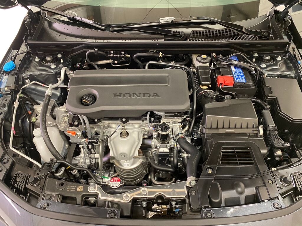 2026 HONDA Civic Hatchback Sport Meteorite Gray Metallic at Honda North