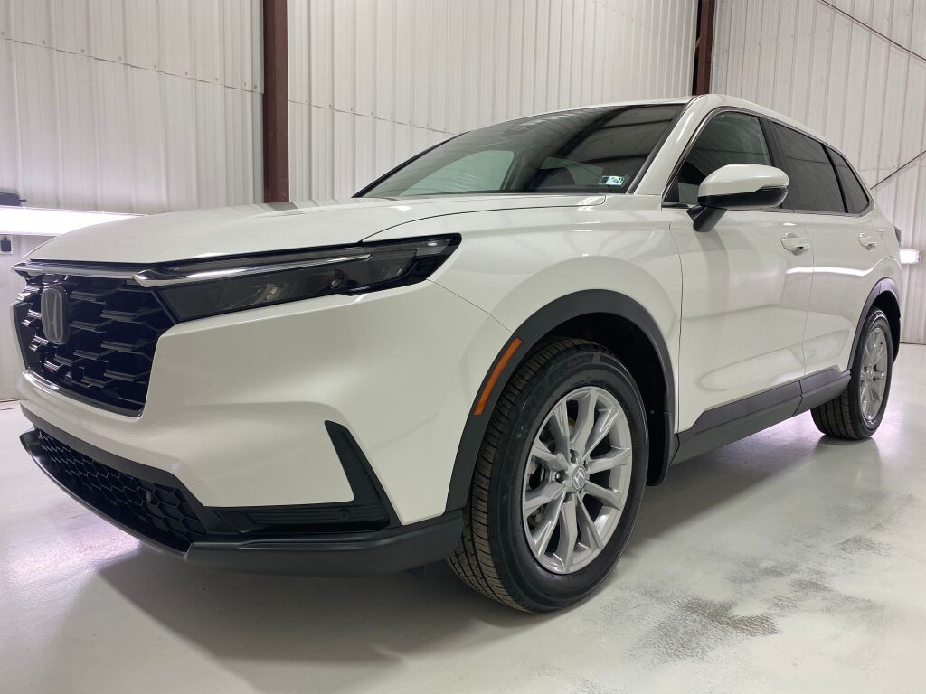 2025 Honda CR-V EX-L Platinum White Pearl at Rochrich Mazda