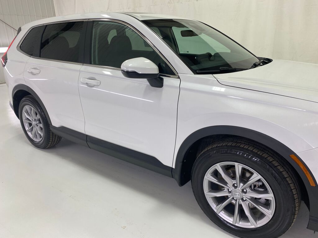 2025 Honda CR-V EX-L Platinum White Pearl at Rochrich Mazda