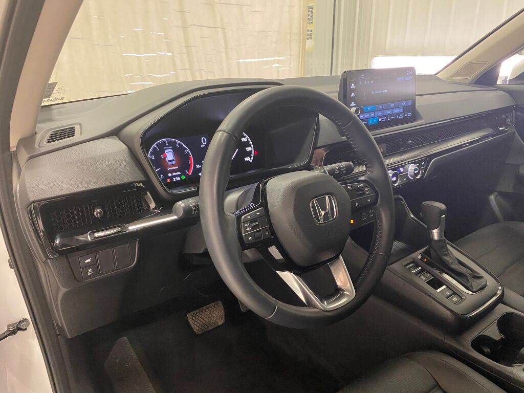 2025 Honda CR-V EX-L Platinum White Pearl at Rochrich Mazda