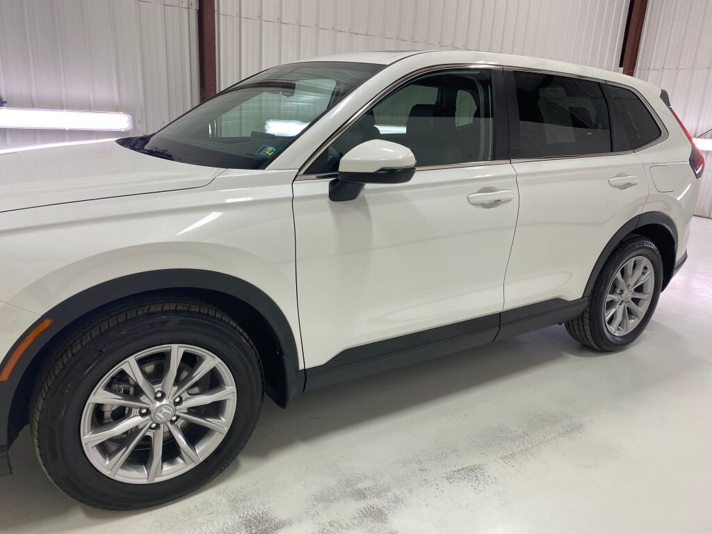 2025 Honda CR-V EX-L Platinum White Pearl at Rochrich Mazda