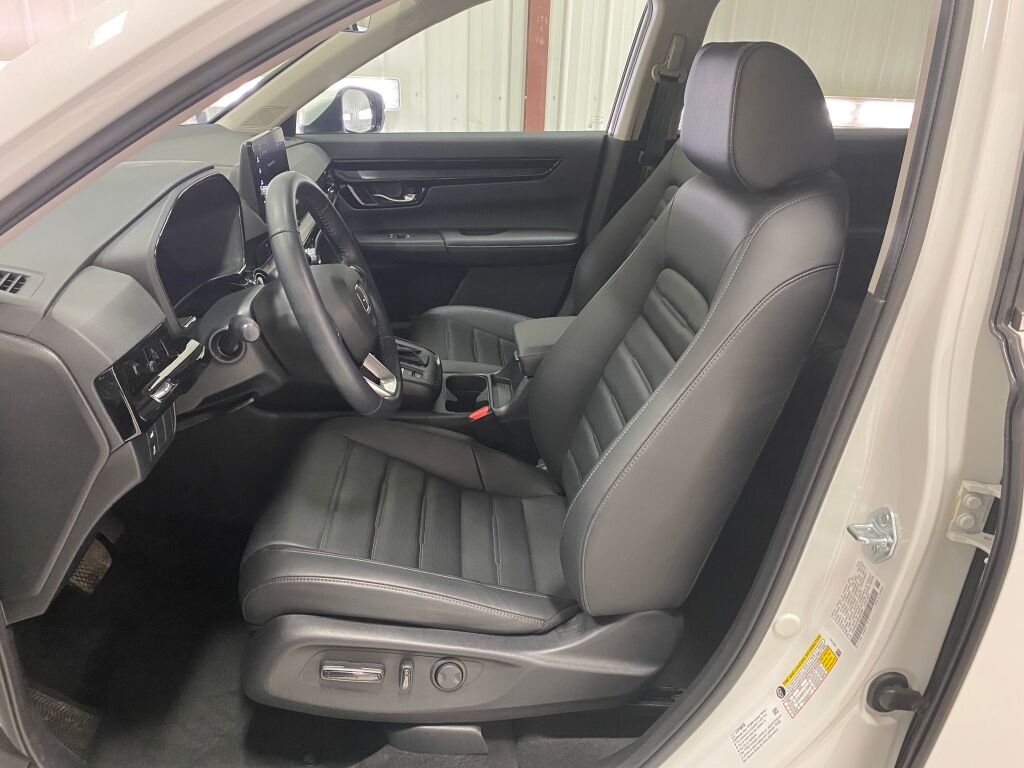 2025 Honda CR-V EX-L Platinum White Pearl at Rochrich Mazda