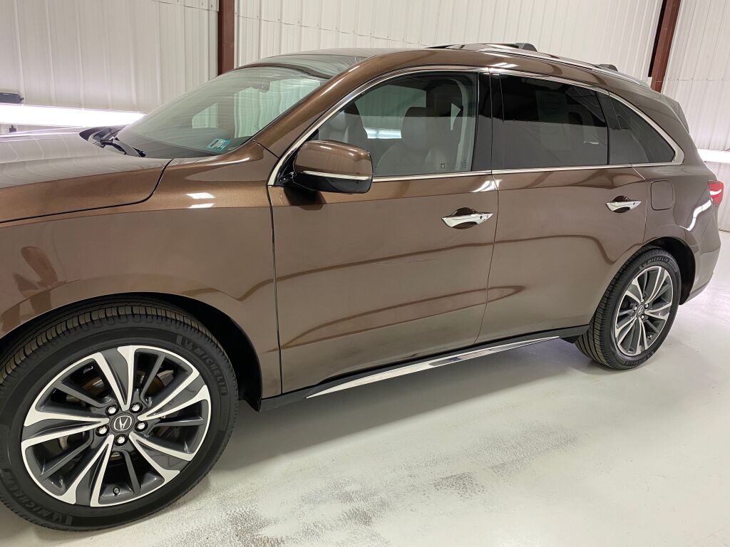 2019 Acura MDX 3.5L Technology Package Canyon Bronze Metallic at Phil Fitts Ford