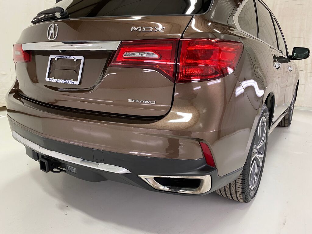 2019 Acura MDX 3.5L Technology Package Canyon Bronze Metallic at Phil Fitts Ford