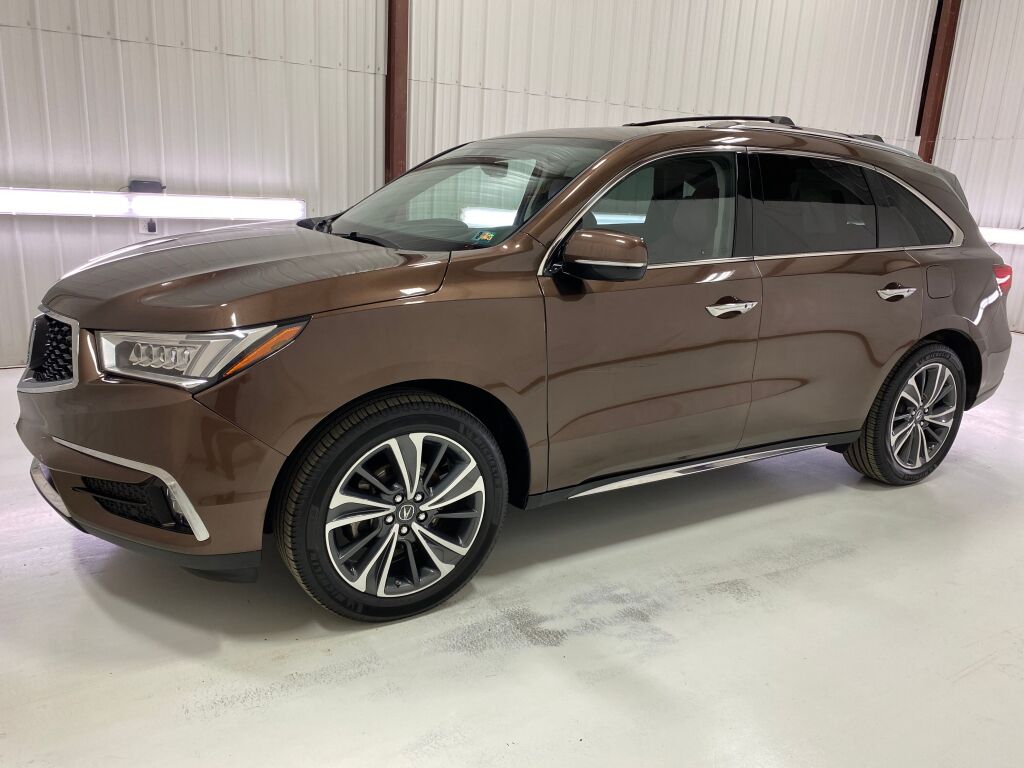 2019 Acura MDX 3.5L Technology Package Canyon Bronze Metallic at Phil Fitts Ford