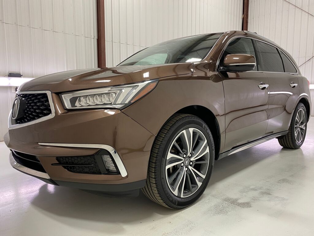 2019 Acura MDX 3.5L Technology Package Canyon Bronze Metallic at Phil Fitts Ford