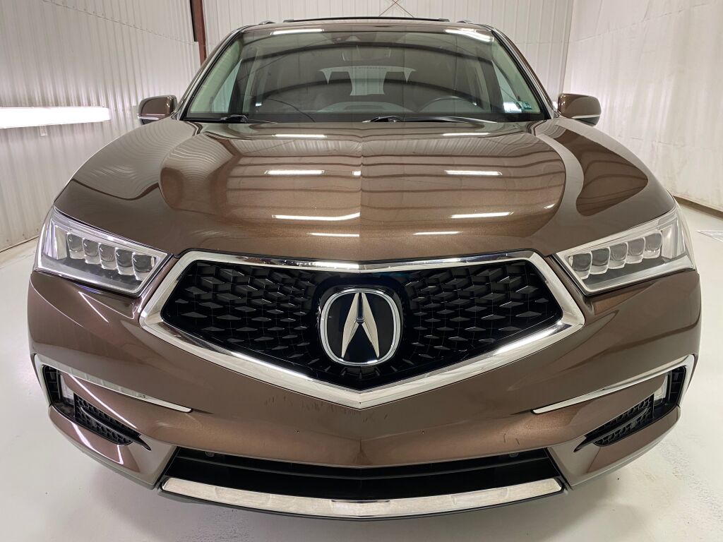 2019 Acura MDX 3.5L Technology Package Canyon Bronze Metallic at Phil Fitts Ford