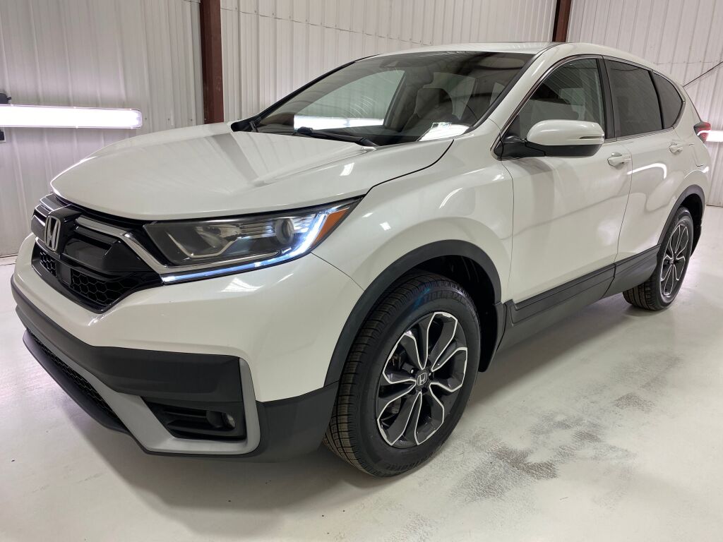 2020 Honda CR-V EX Platinum White Pearl at Bob Ruth Ford