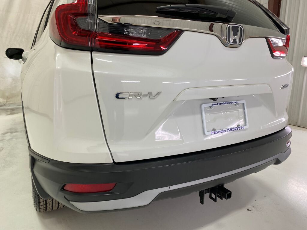 2020 Honda CR-V EX Platinum White Pearl at Bob Ruth Ford