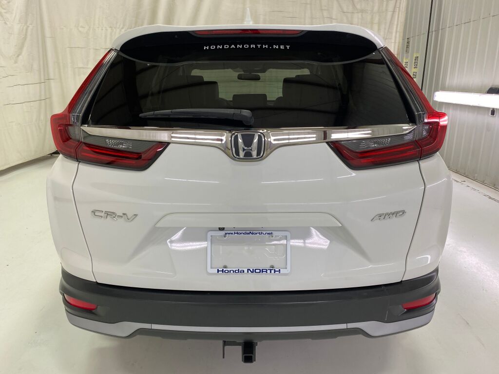 2020 Honda CR-V EX Platinum White Pearl at Bob Ruth Ford