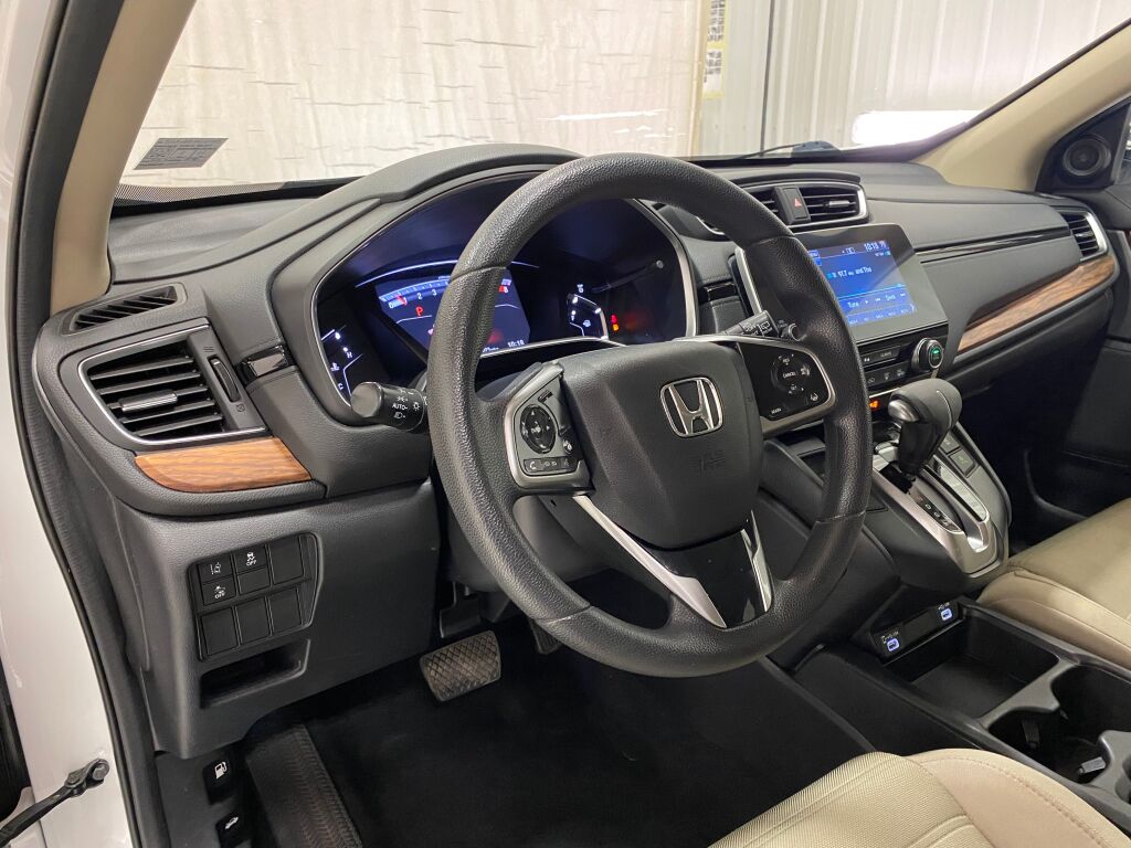 2020 Honda CR-V EX Platinum White Pearl at Bob Ruth Ford