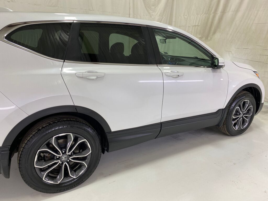 2020 Honda CR-V EX Platinum White Pearl at Bob Ruth Ford